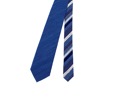 日本の織物 ネクタイ 藍染 松坂もめん | これいい和（コレイイワ）の